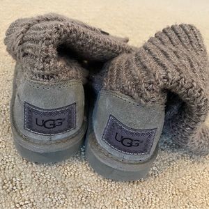 Girls grey UGG boots size 11
